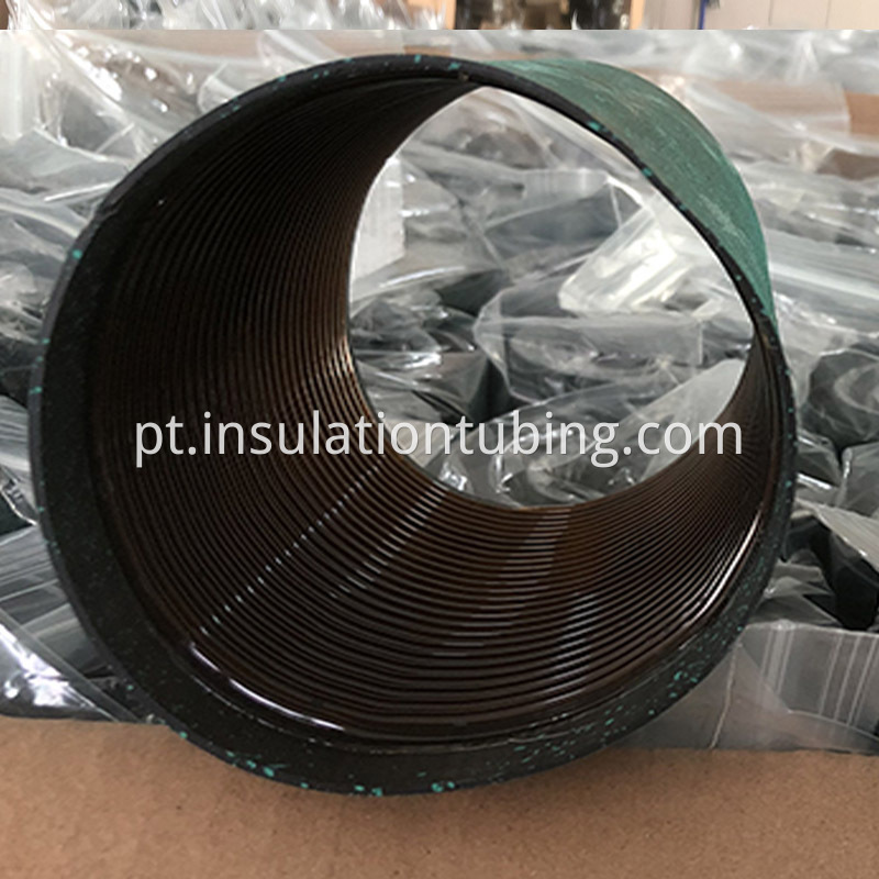 (Medium thick wall) threaded rubber heat-shrinkable tube